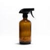 amber glass spray bottle for DIY cleaners