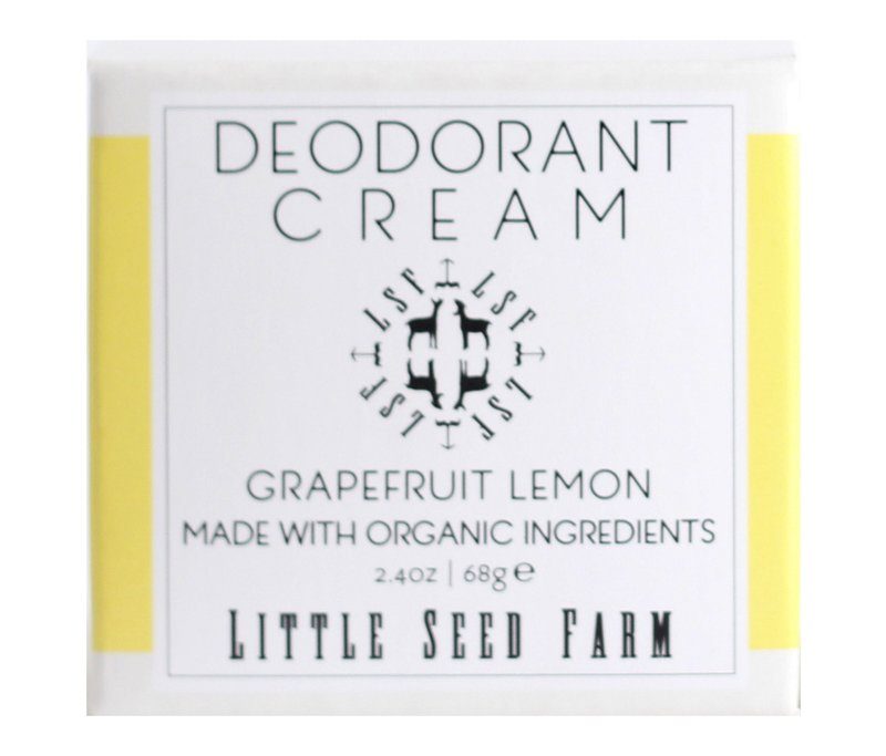 Grapefruit Lemon Plastic-Free Deodorant Cream