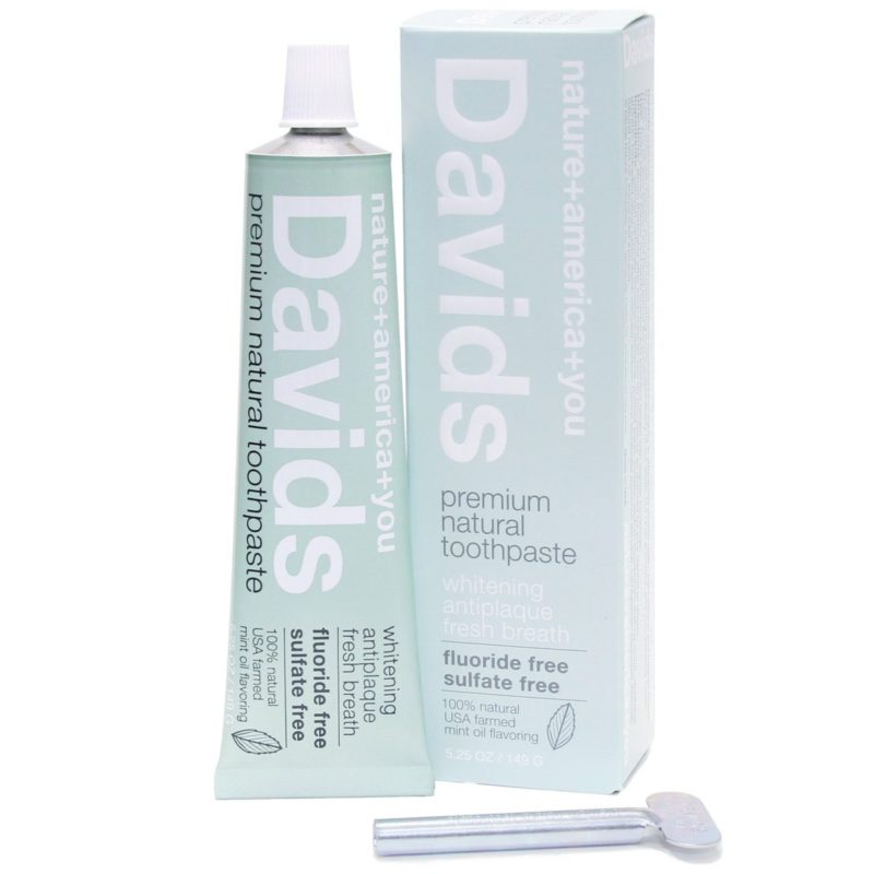 davids toothpaste plastic free cruelty free metal tube vegan sustainable