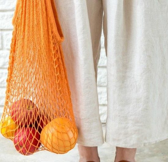 Reusable String Shopping Bags – Set of 6