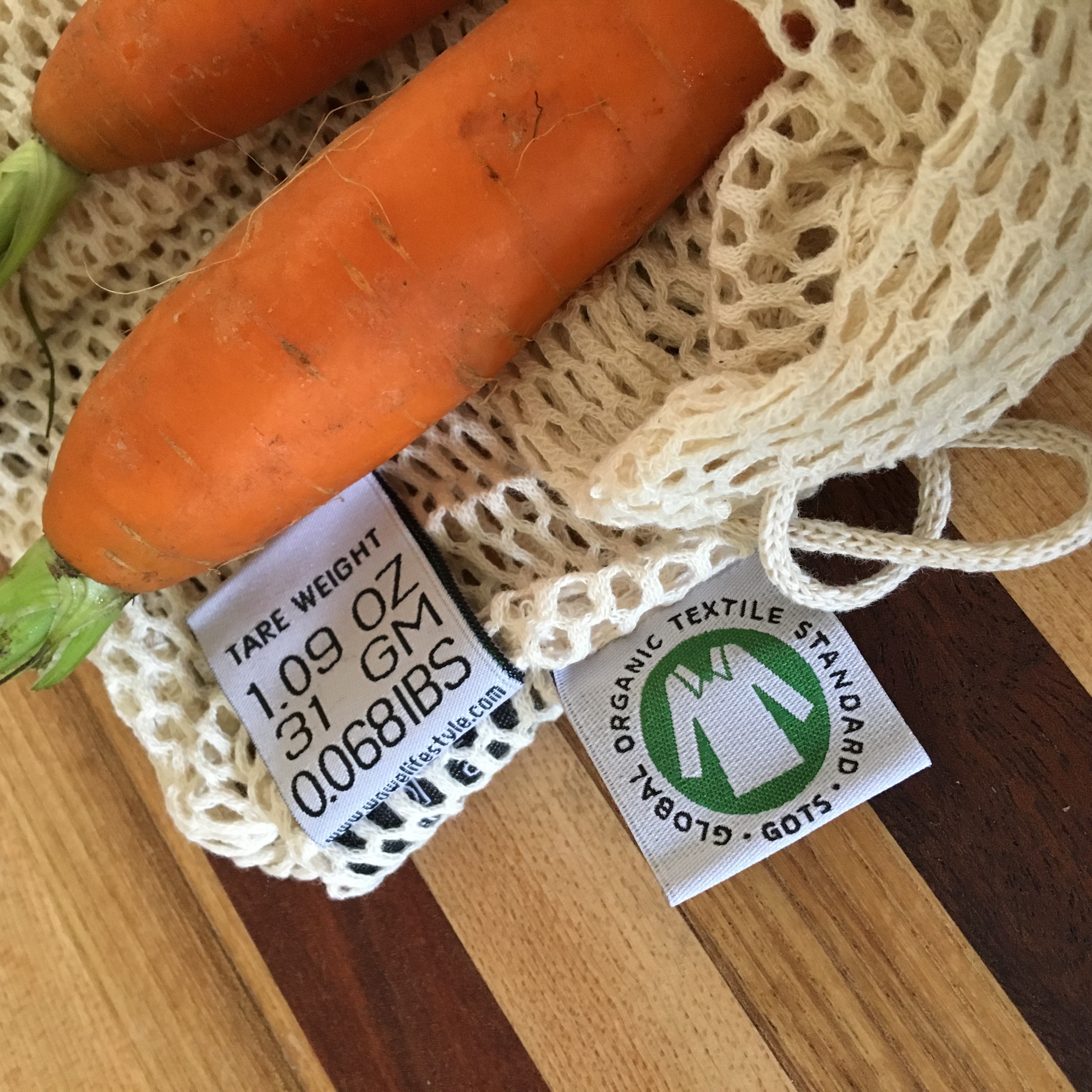 Reusable Produce Bags Certified Organic Cotton Mesh - Eco ...