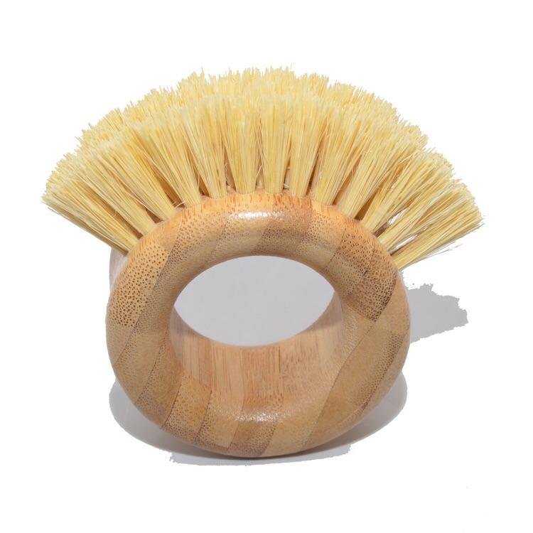Bamboo and Sisal Vegetable Scrubber