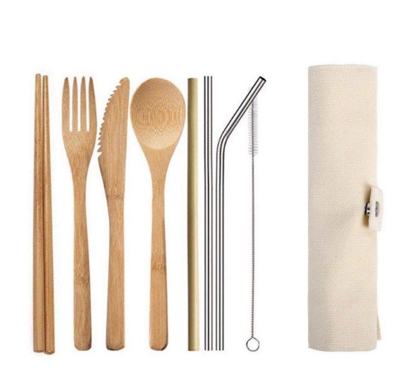 Reusable cutlery set zero Waste Utensil Set