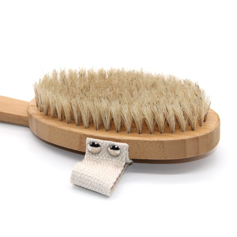 plastic-free body brush for dry brushing