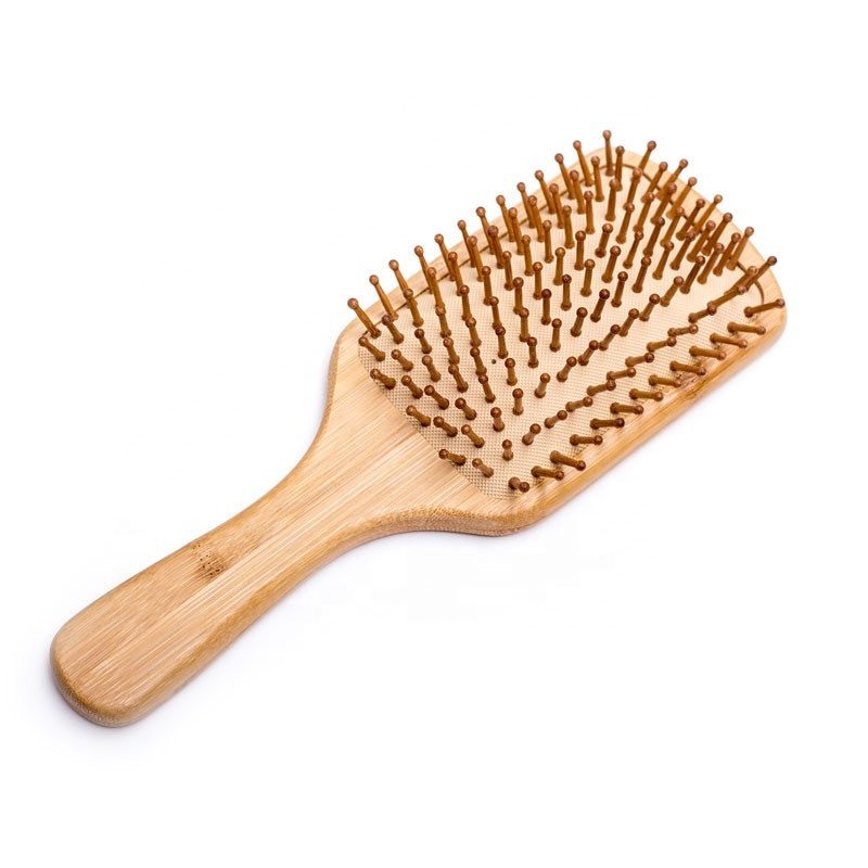 Bamboo Hairbrush compostable plastic-free packaging free