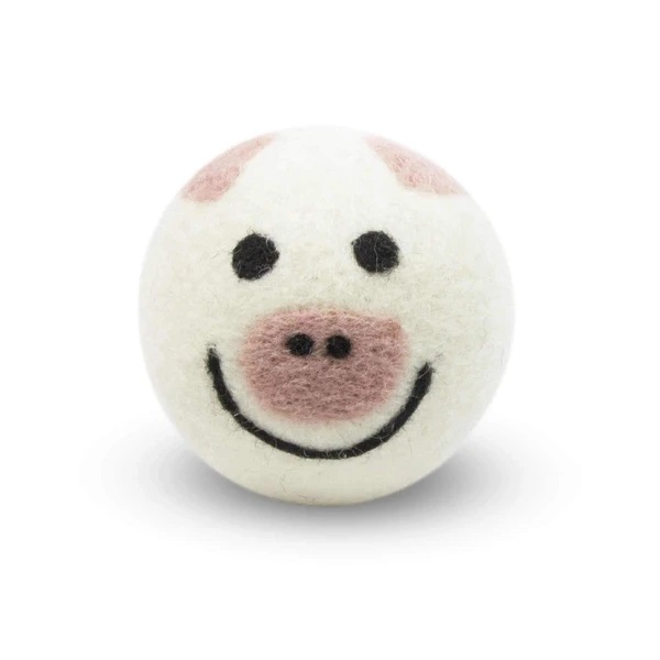 Cruelty-Free Wool Dryer Balls – Piggy