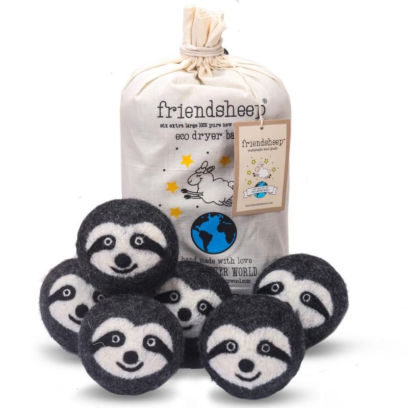 Sloth Dryer Balls – 100% Cruelty Free Wool