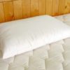 natural Wool Filled Bed Pillow Made in the USA