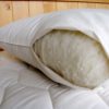 Wool Bed Pillow Detail Batting