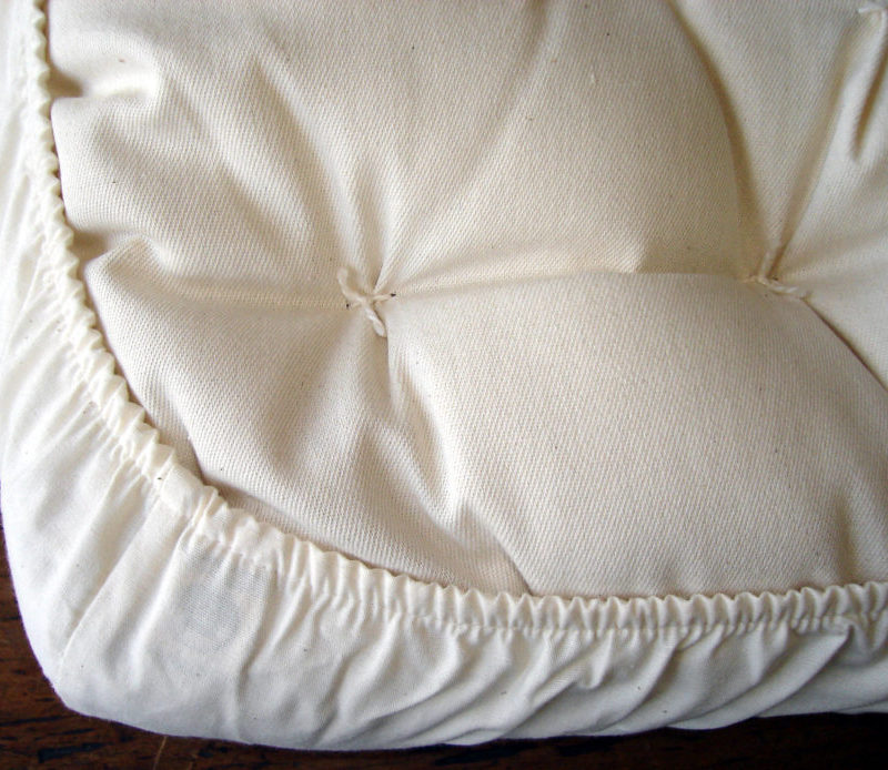 Natural Bassinet Fitted Sheet