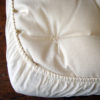 Holy Lamb Organics Natural Bassinet Fitted Sheet