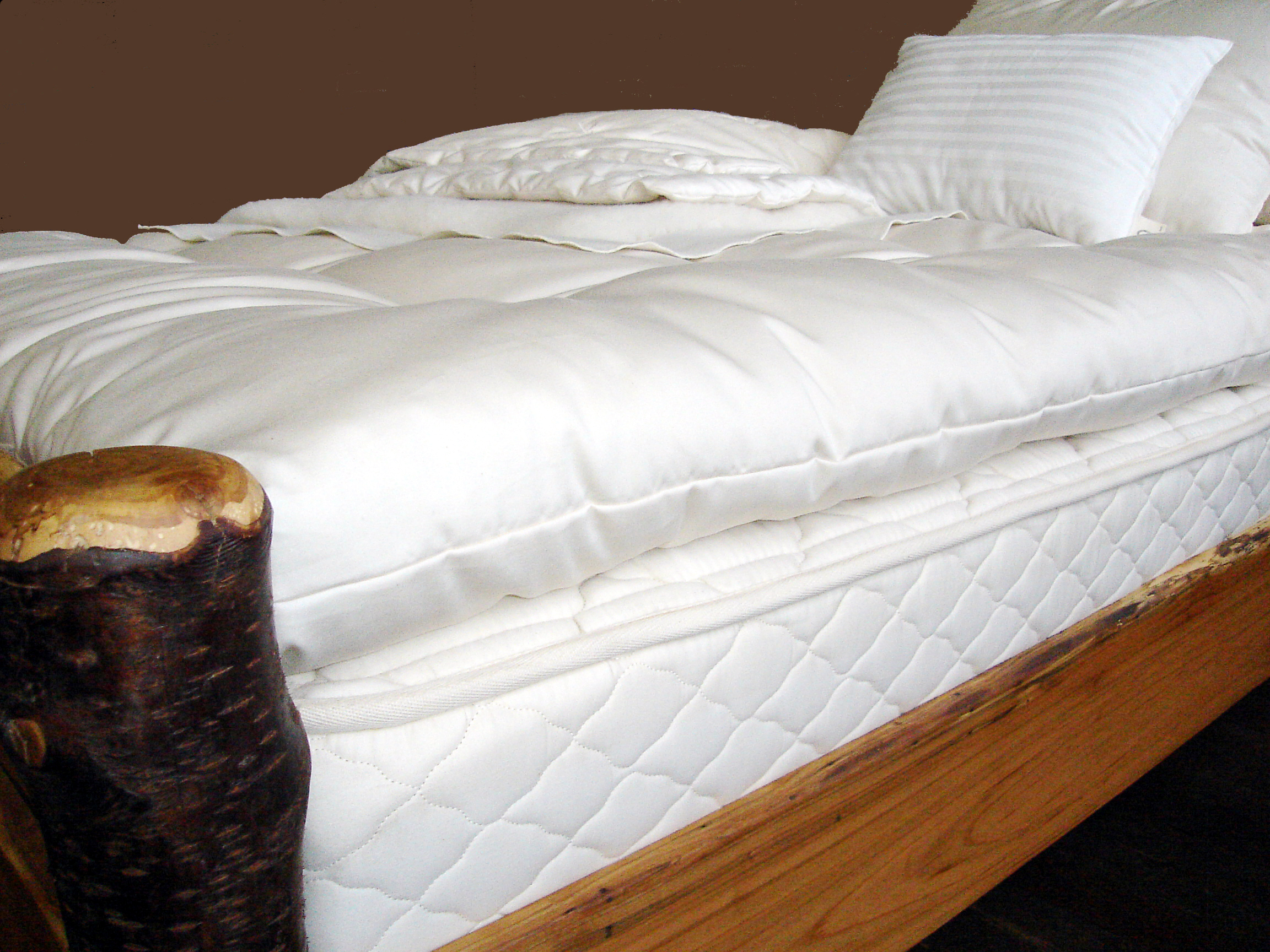 woolen mill mattress topper