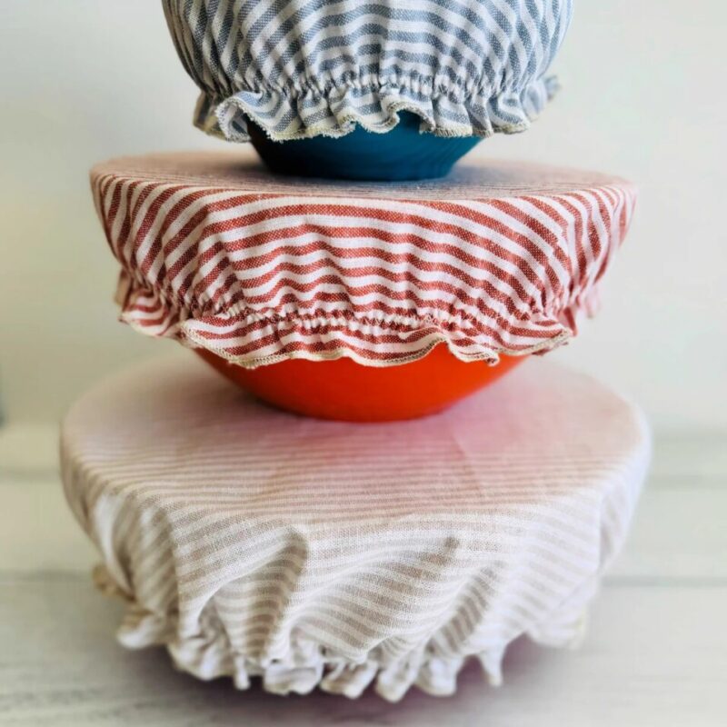 Fabric Bowl Covers – Set of 3