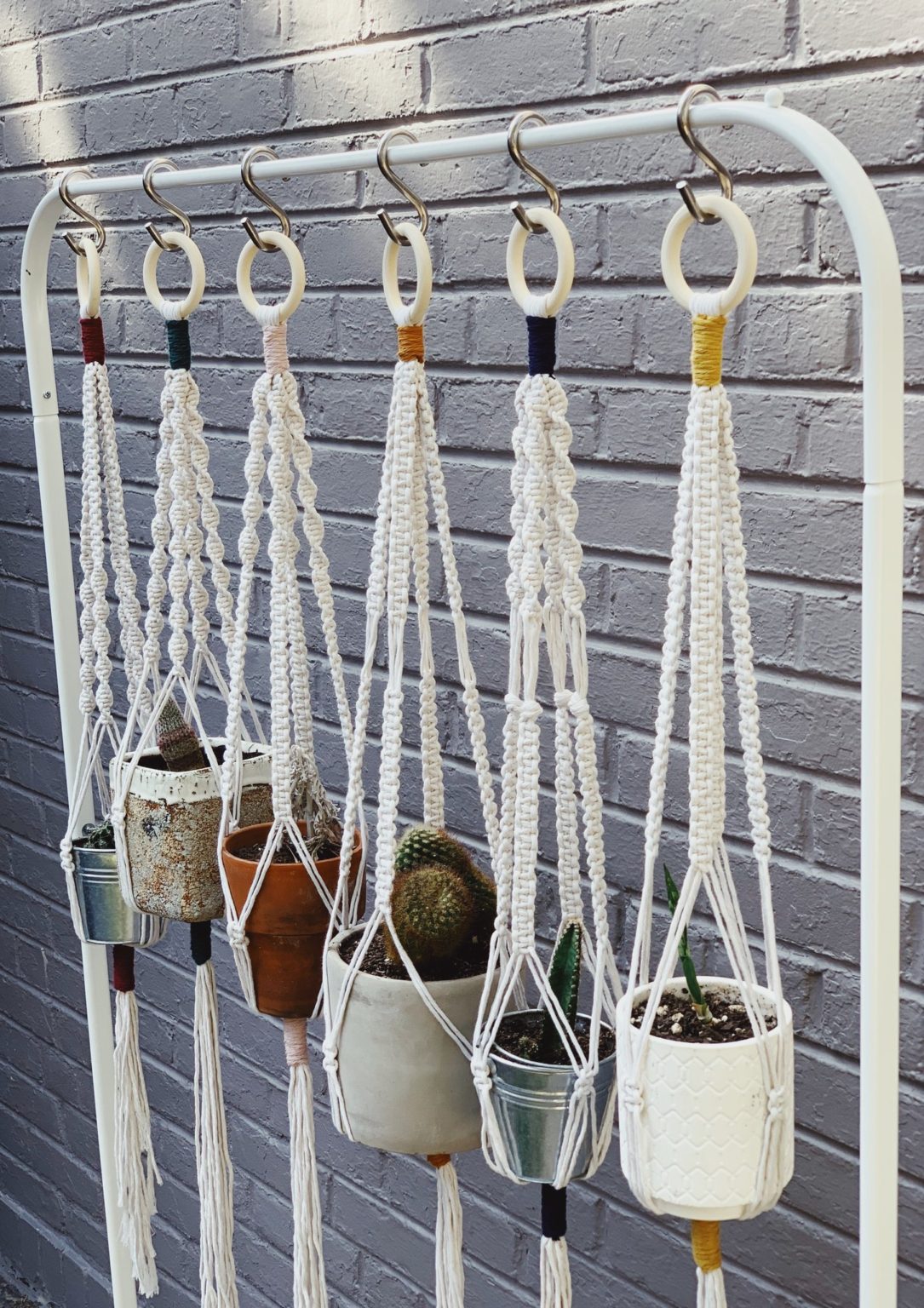 Macrame Rope Plant Hanger The Walter Eco Girl Shop