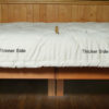 dual weight comforter different warmth on each side comforter luxury wool made in the usa