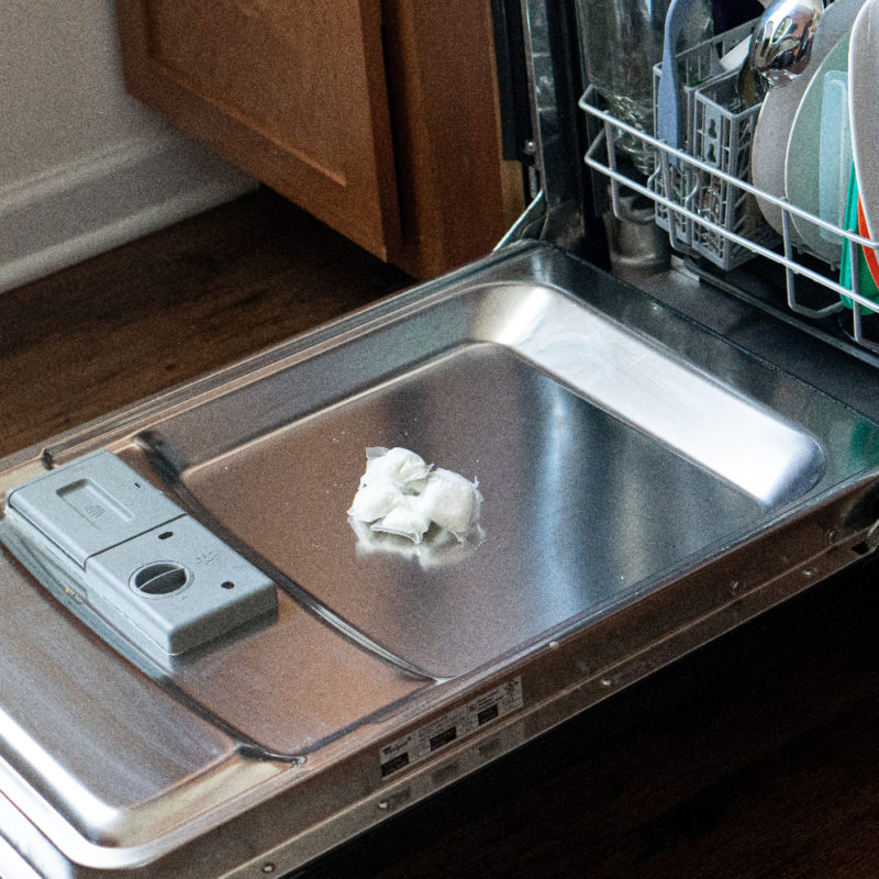 dish detergent pods not in plastic