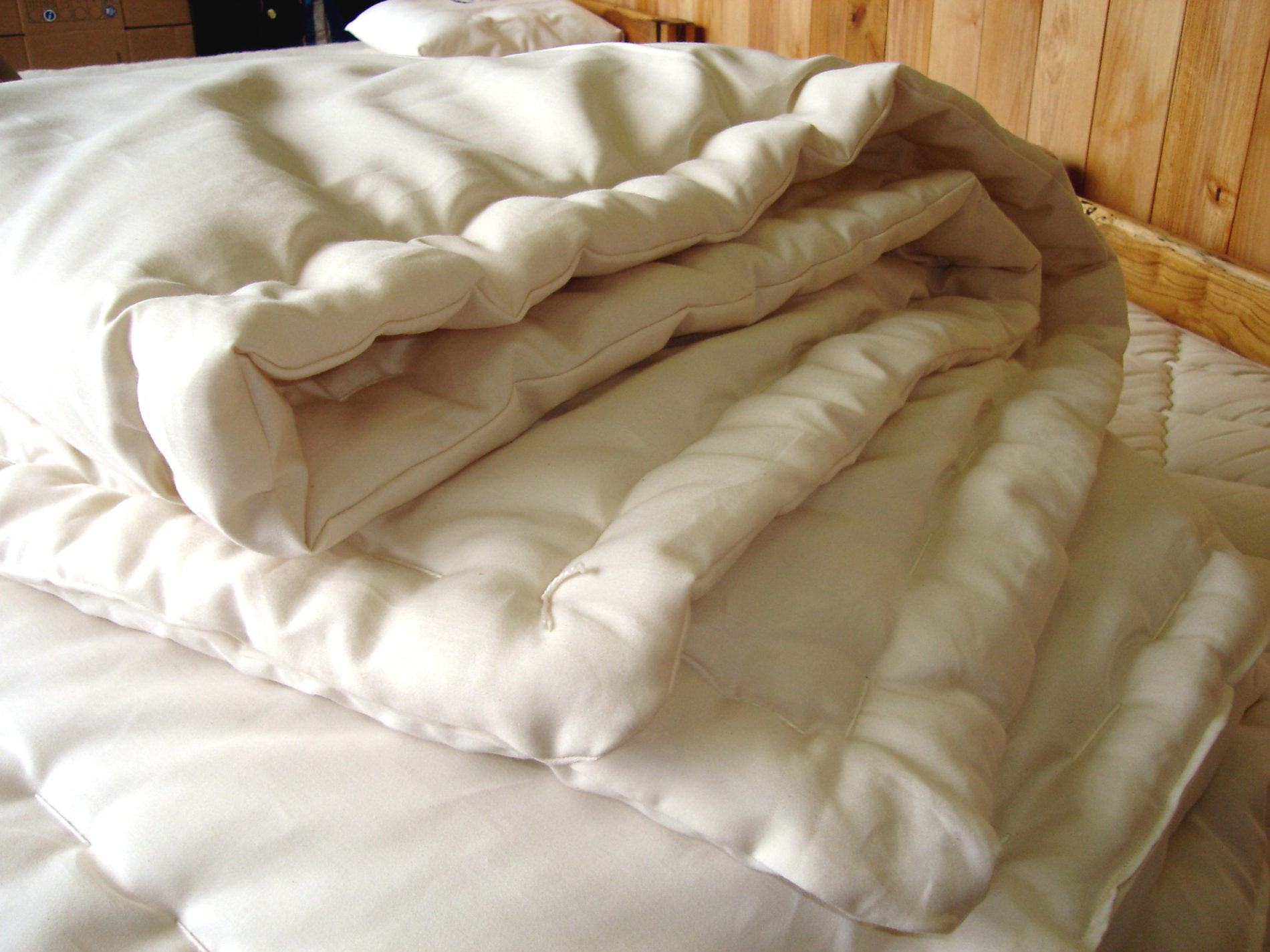 Natural Wool Comforters by Holy Lamb Organics - Eco Girl Shop