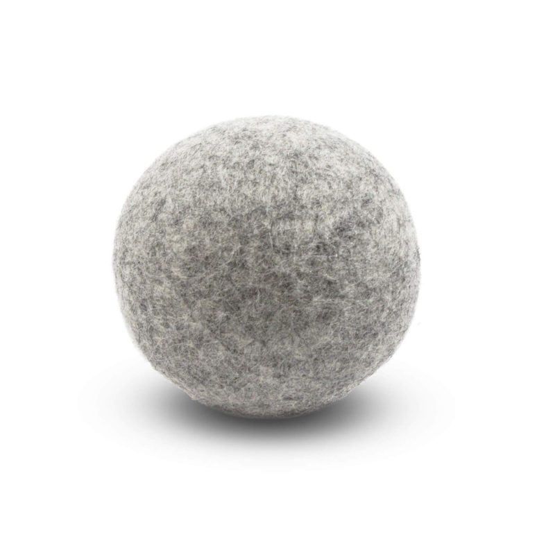 100% real wool dryer balls grey zero waste