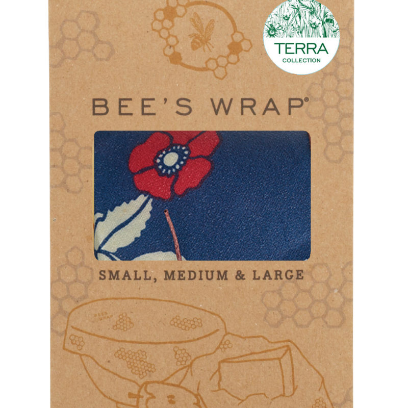 Bee’s Wrap Beeswax Plastic-Wrap Alternative – Assorted 3 Pack – Botanical + Birds