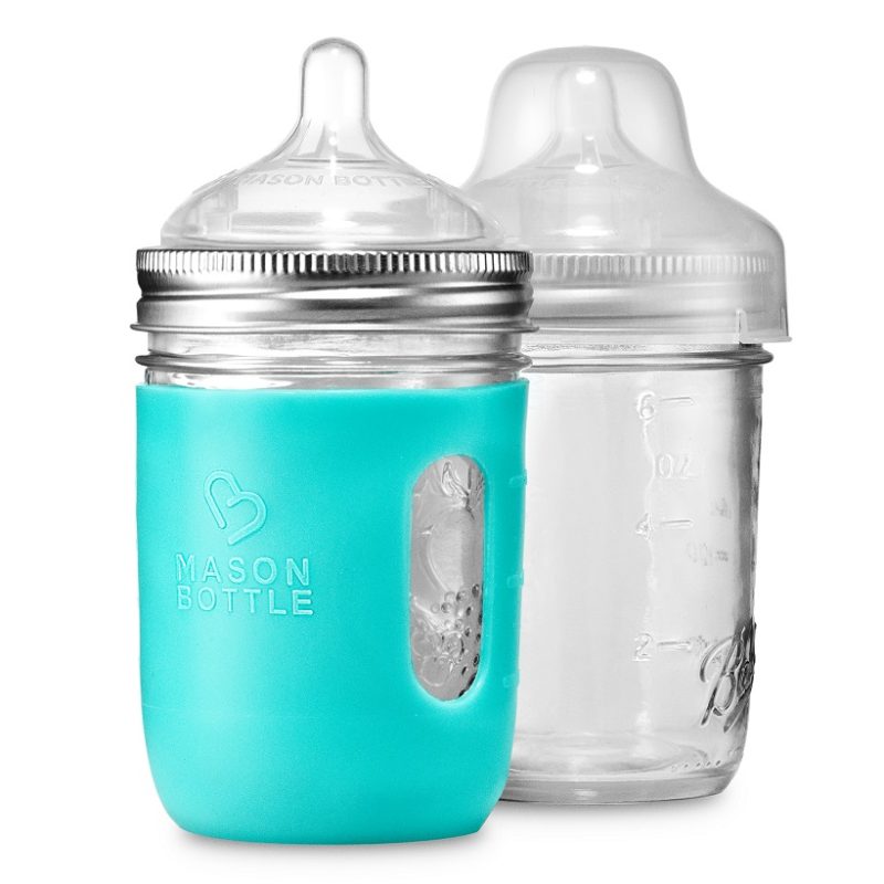 Mason Jar Baby Bottle Kit 8oz