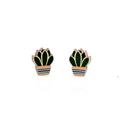 Succulent Stud Earrings