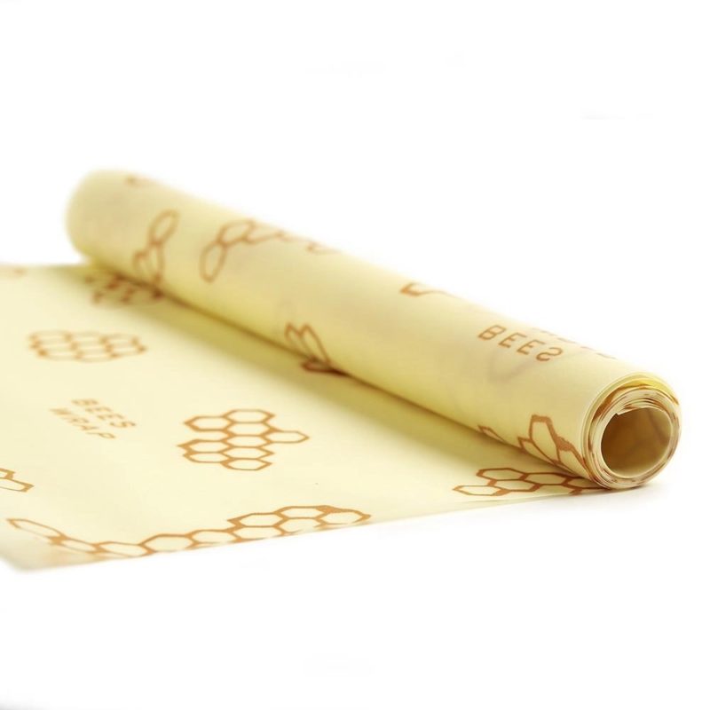 Bee's Wrap Roll Honeycomb Print ReusablePlastic-Wrap Alternative