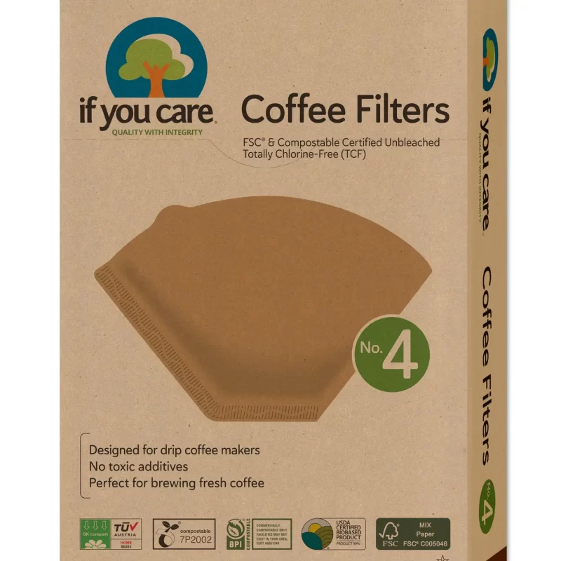Eco-Friendly Coffee Filters – Cone Shape