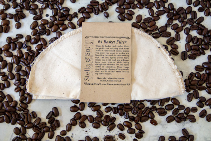 reusable fabric coffee filters