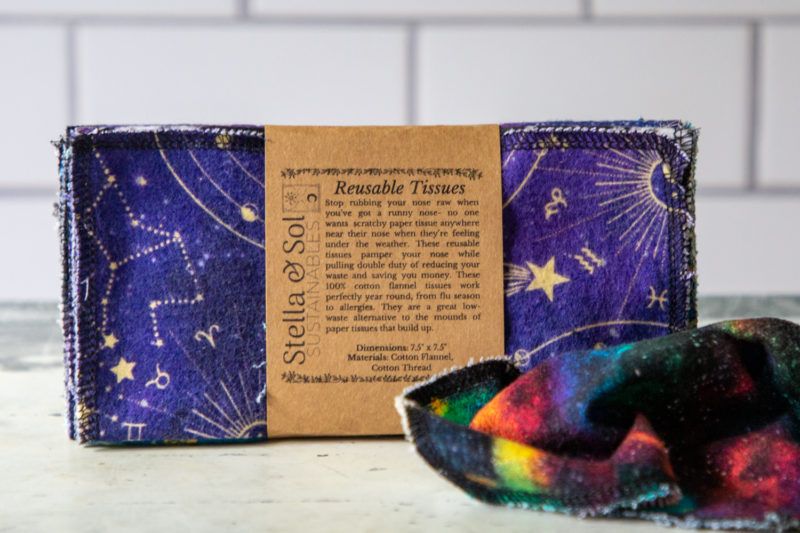 reusable made in the usa washable tissues