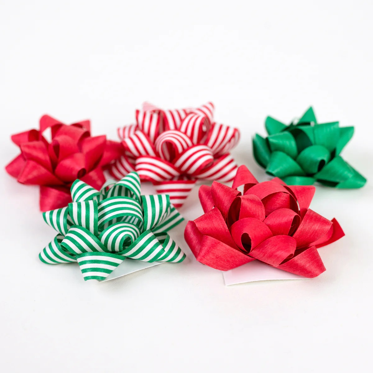 Bright Red Eco Christmas Ribbon - Made in the USA - Wrappily