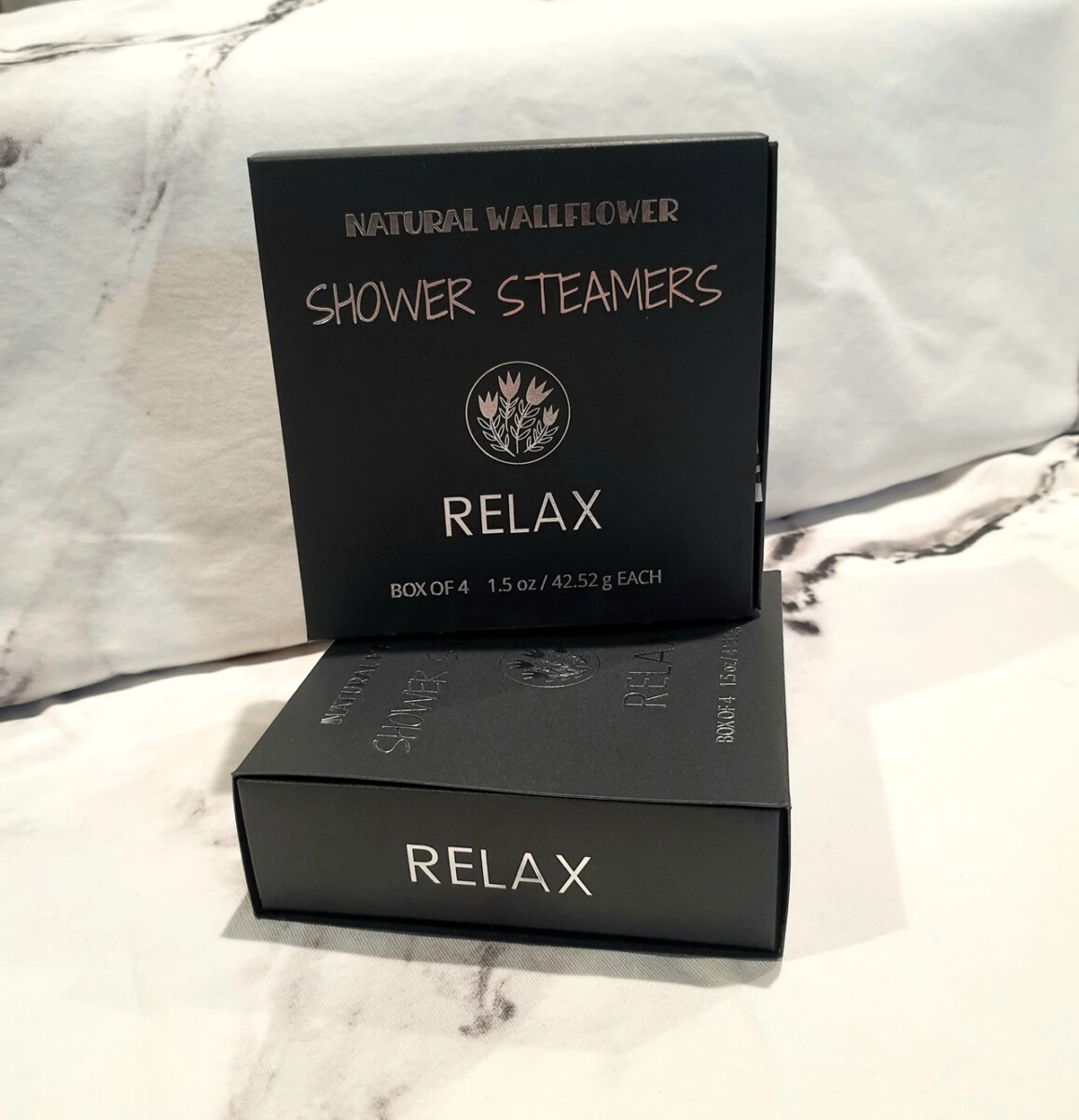 Natural Wallflower Shower Steamers Relax