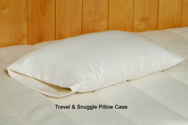 travel and snuggle pillow case